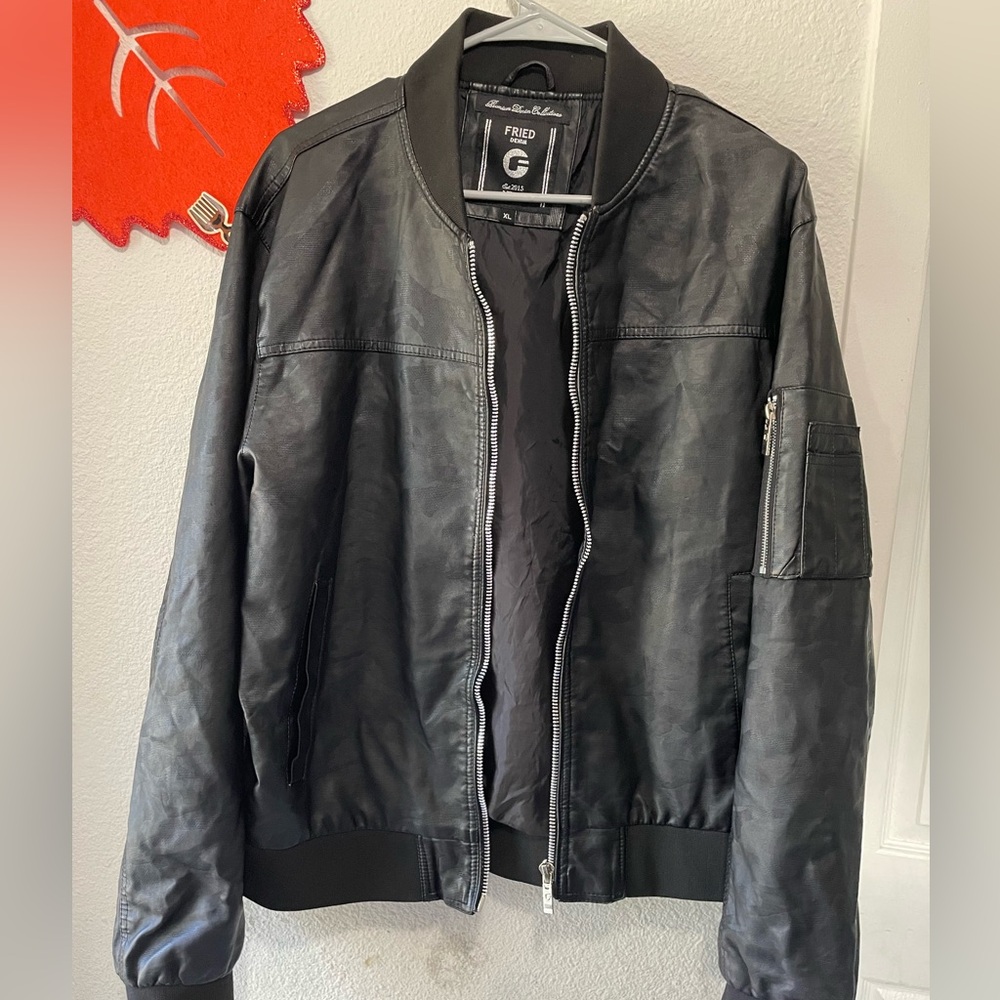 FRÍEN DENIM COLLETIONS Black Men's Jacket